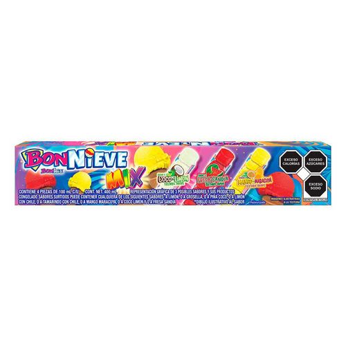Agua Saborizada Bon Ice Mix 400ml