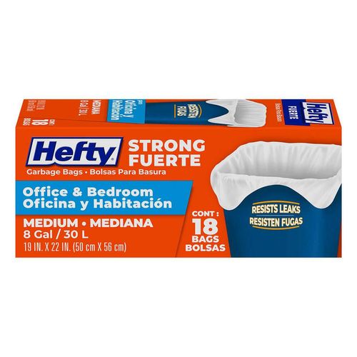Bolsas para Basura Hefty Mediana 18 Piezas