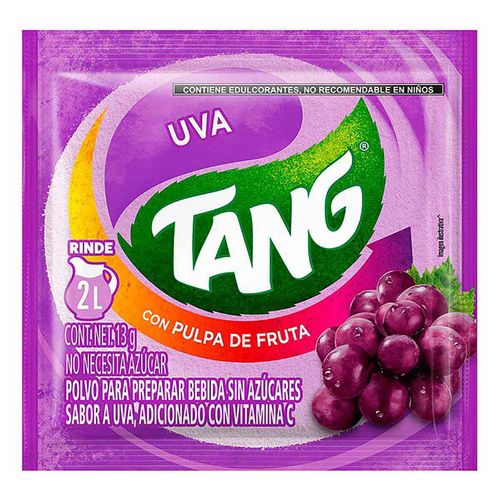 Concentrado en Polvo Tang Uva 13g