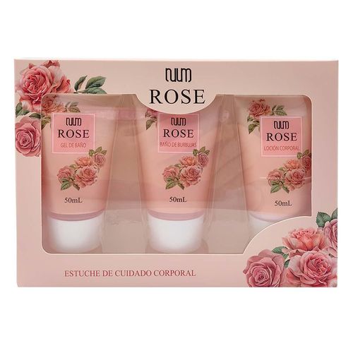 Set Spa Nuum Rose 3 Piezas