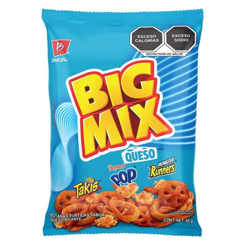 Botana Big Mix Queso 55g