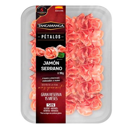 Jamón Tangamanga Serrano en Pétalos 90g