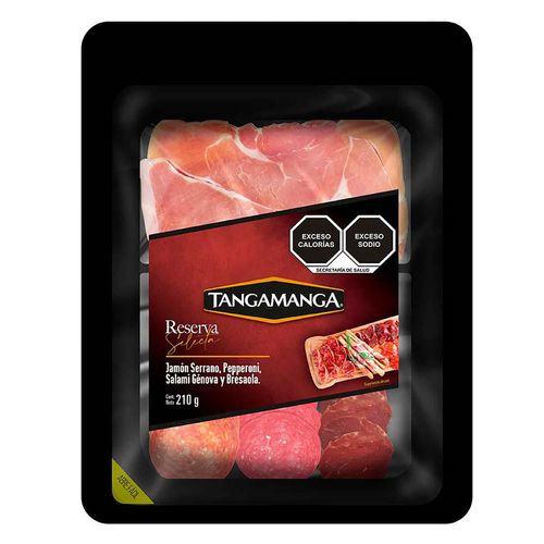 Charola Tangamanga de Charcutería 210g