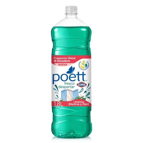 Limpiador Multiusos Aromatizante Poett Fresco Despertar 1.8L