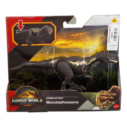 Jurassic World Dinosaurio Rebirth Mordida de Ataque 1 Pieza