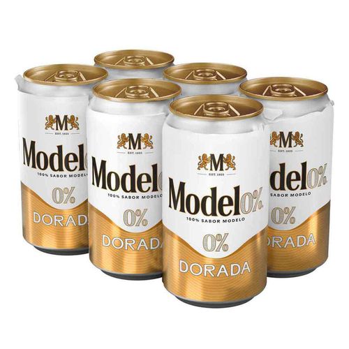 Cerveza Modelo Dorada 0% 6 Latas 355ml