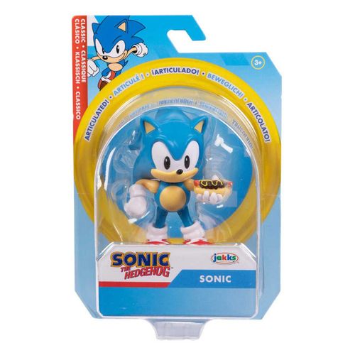 Figura De Acción De Sonic The Hedgehog 1 Pieza De 2.5 Pulgadas