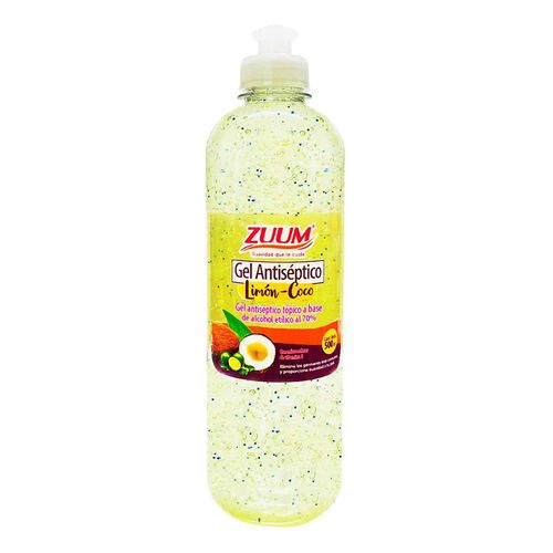 Gel Antiséptico Zuum Limón-Coco 500ml