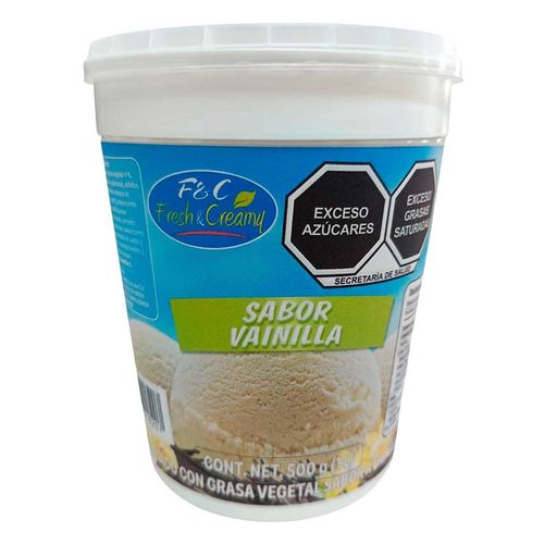 Helado Fresh & Creamy Vainilla 1L