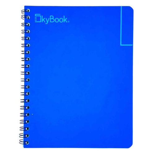 Cuaderno Profesional Skybook  Doble Arillo 100 Hojas Cuadro 7mm Wire-o