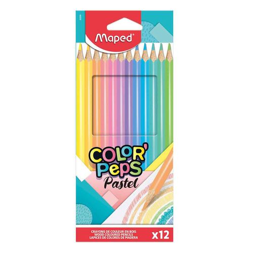 Lapices De Colores Maped 12 Piezas Caja