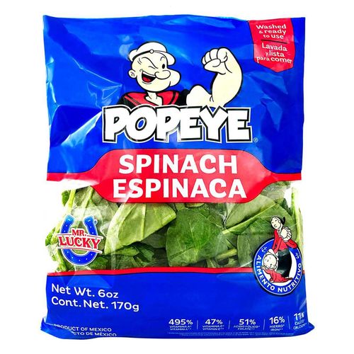 Espinaca Mr Lucky Popeye 170g