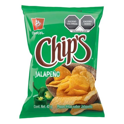 Papas Chips Jalapeño 42g