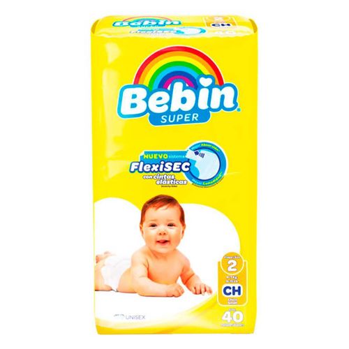 Pañal Bebin Super CH con 40 Piezas